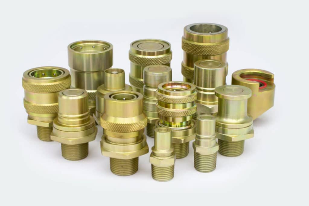 Banlaw quick couplers quick disconnect couplings robust steel fluid transfer fittings
